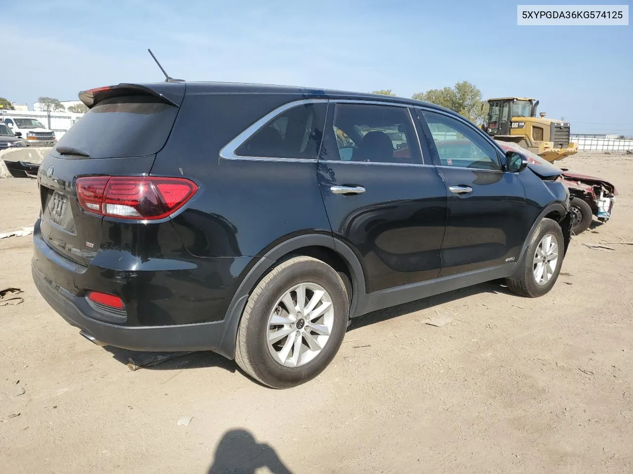 2019 Kia Sorento L VIN: 5XYPGDA36KG574125 Lot: 75682494