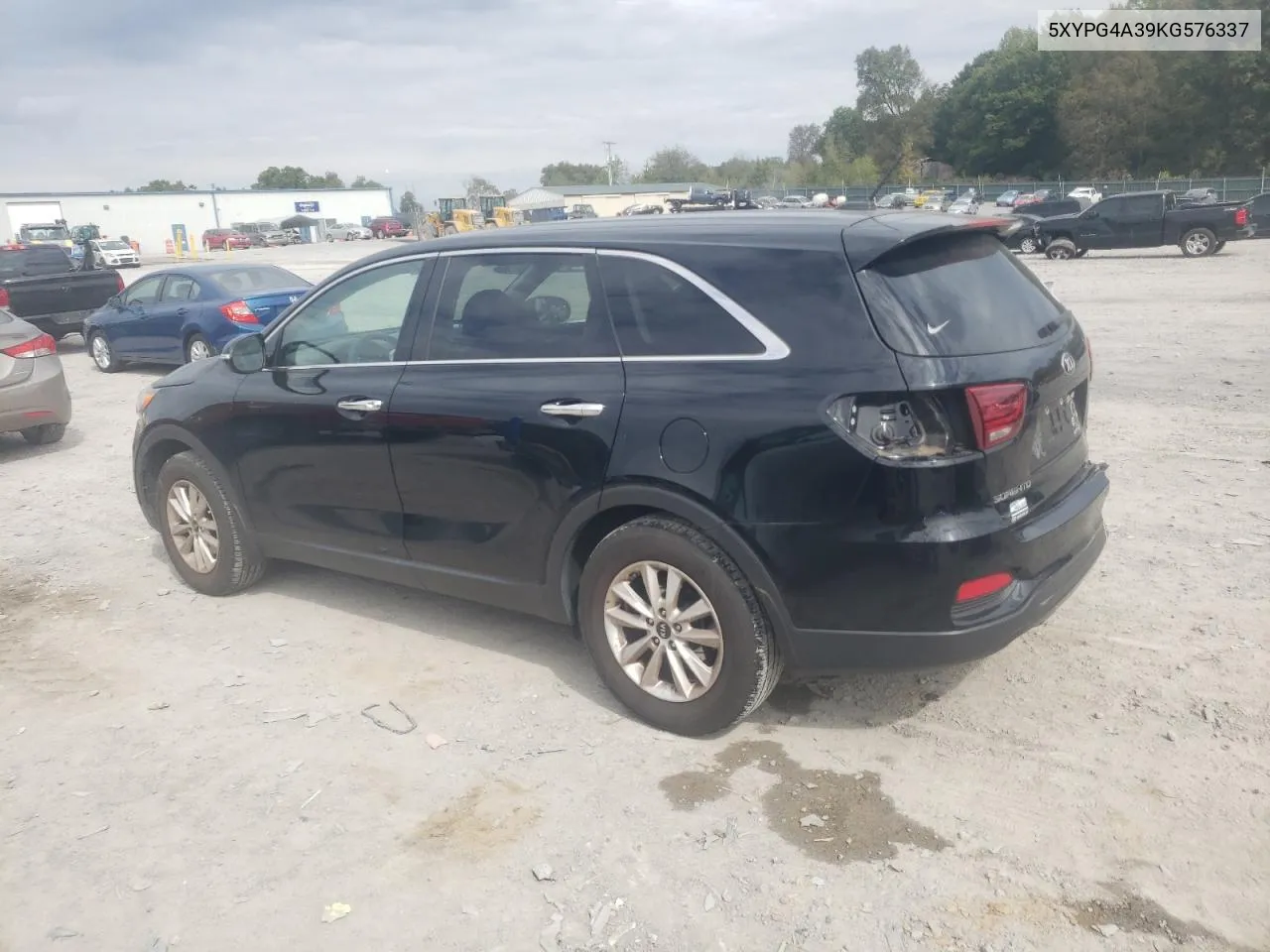 2019 Kia Sorento L VIN: 5XYPG4A39KG576337 Lot: 76076834