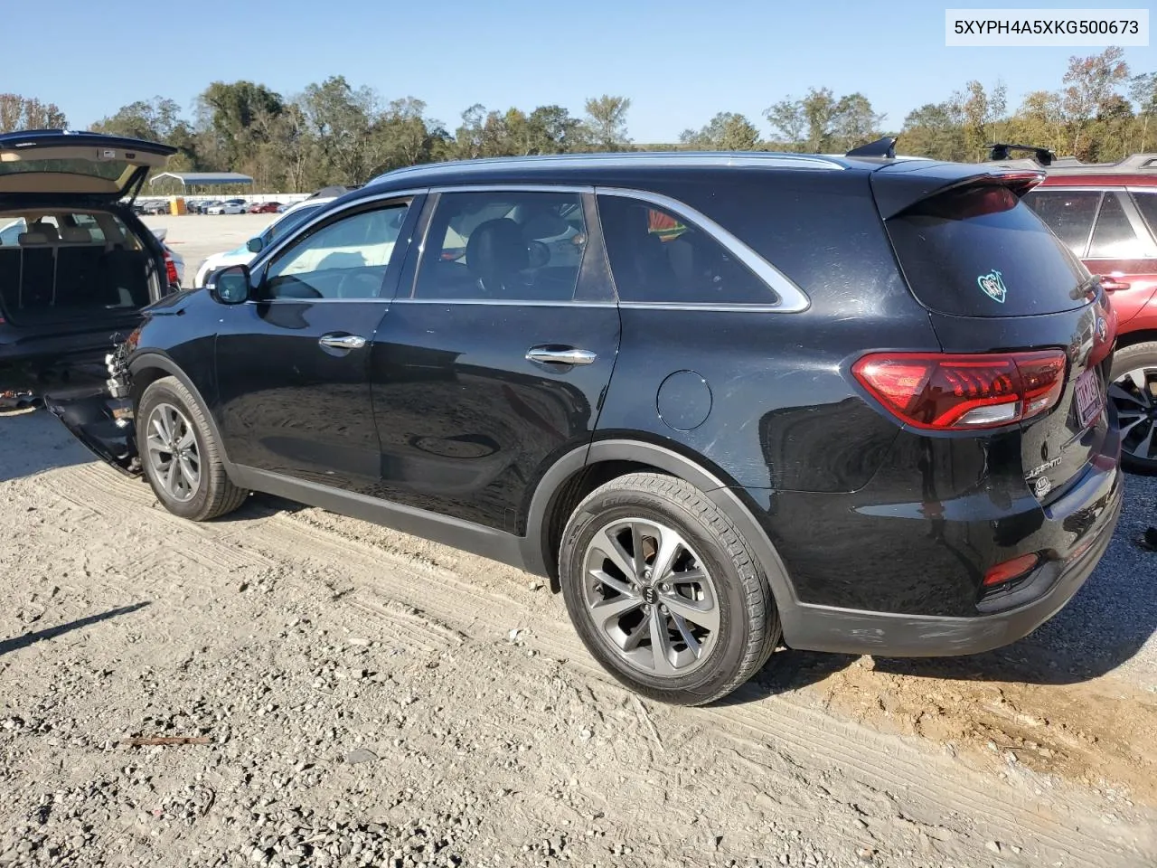 2019 Kia Sorento Ex VIN: 5XYPH4A5XKG500673 Lot: 76097874