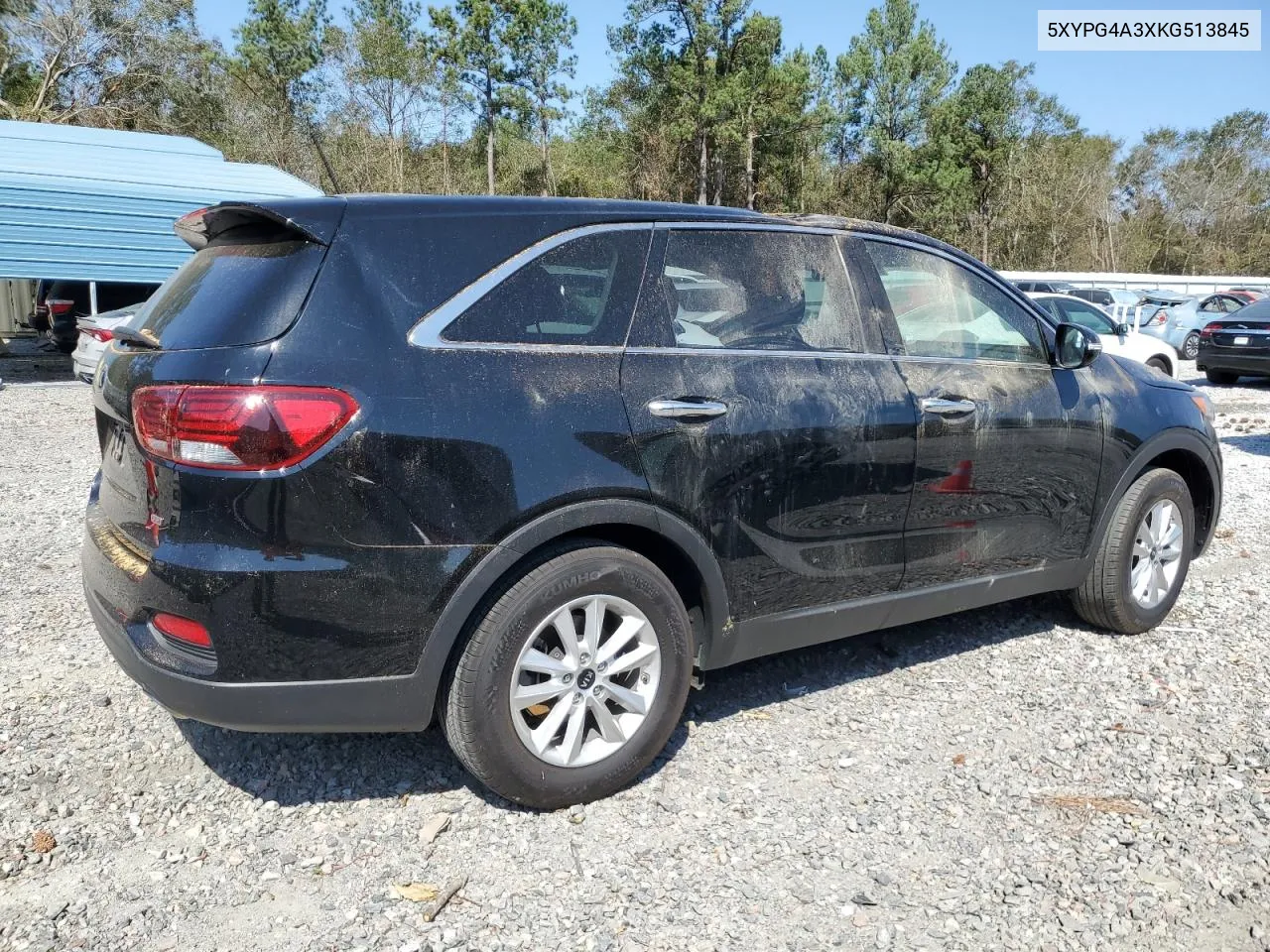 2019 Kia Sorento L VIN: 5XYPG4A3XKG513845 Lot: 76233454