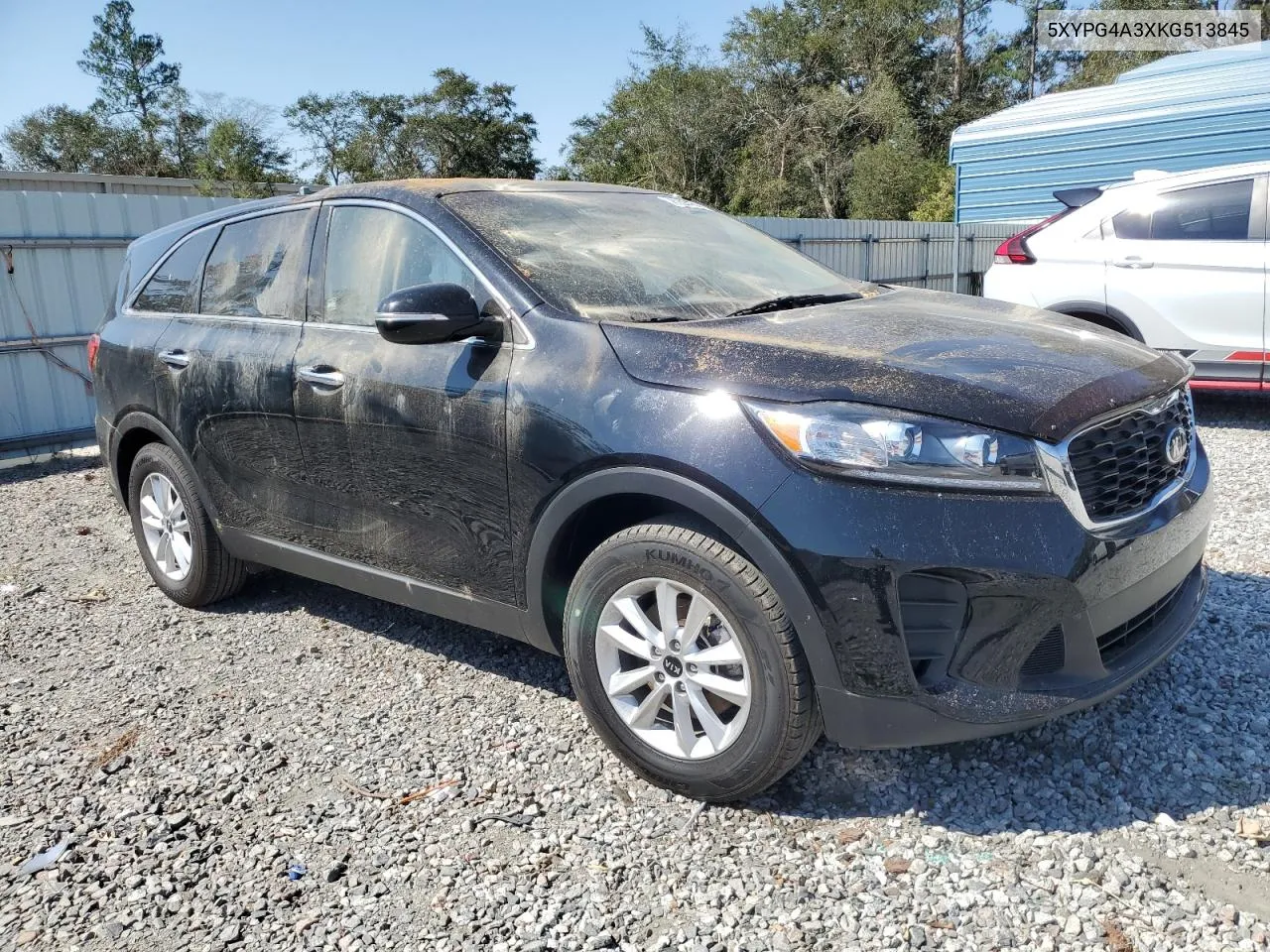 2019 Kia Sorento L VIN: 5XYPG4A3XKG513845 Lot: 76233454