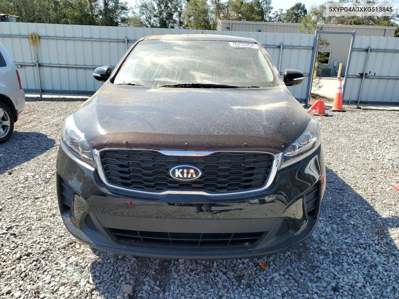 2019 Kia Sorento L VIN: 5XYPG4A3XKG513845 Lot: 76233454