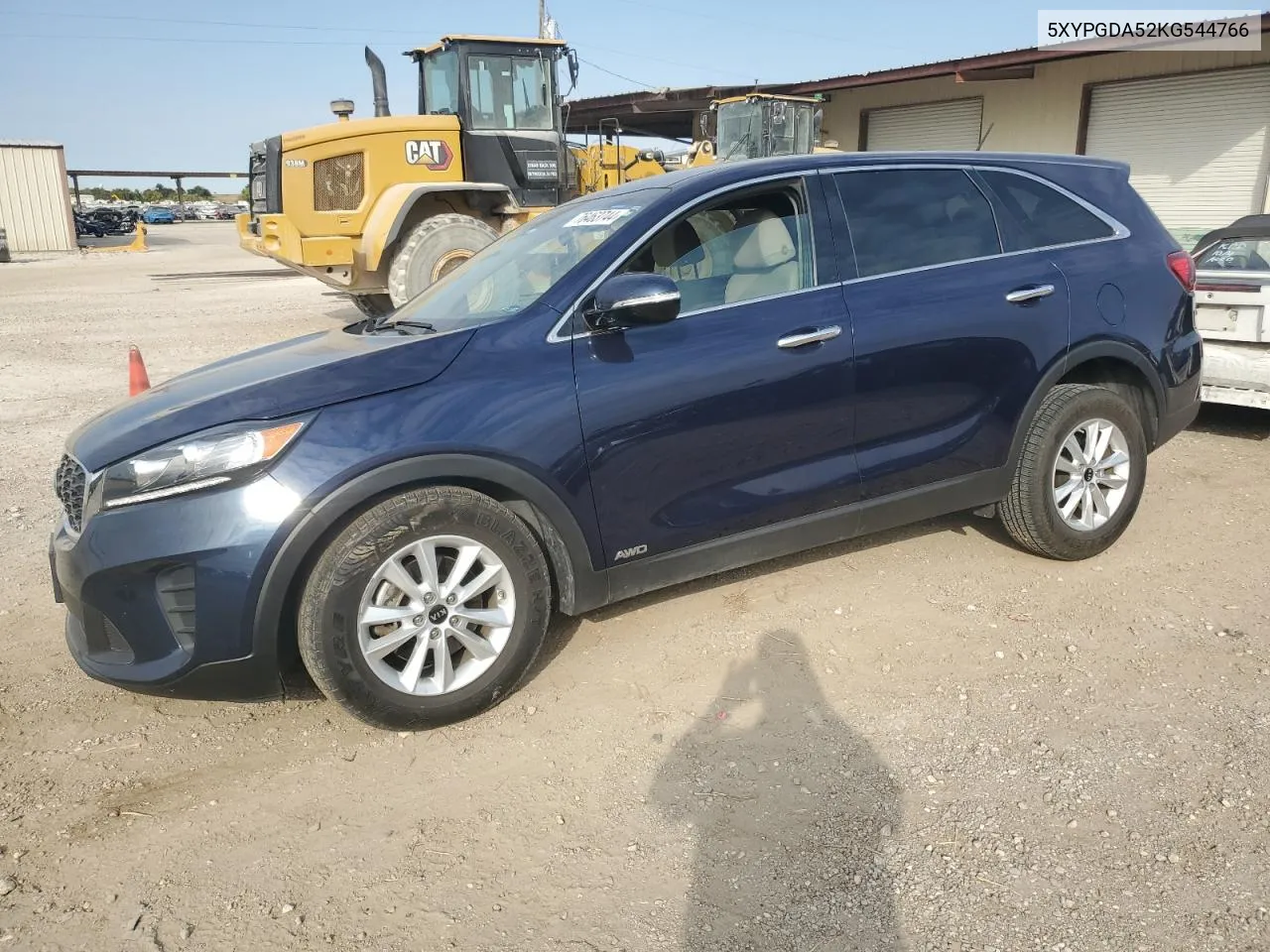 2019 Kia Sorento Lx VIN: 5XYPGDA52KG544766 Lot: 76463744