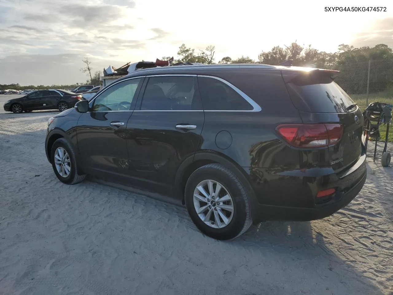 2019 Kia Sorento Lx VIN: 5XYPG4A50KG474572 Lot: 76680654