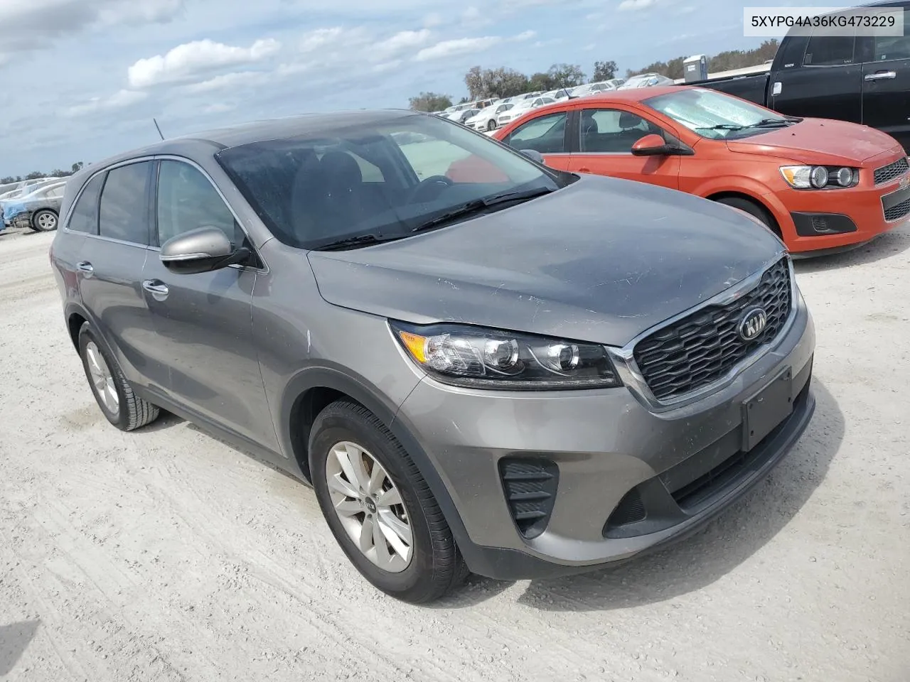 2019 Kia Sorento L VIN: 5XYPG4A36KG473229 Lot: 76925894