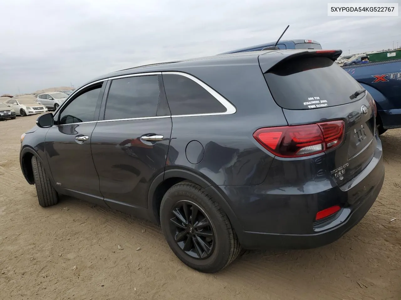 2019 Kia Sorento Lx VIN: 5XYPGDA54KG522767 Lot: 77034624