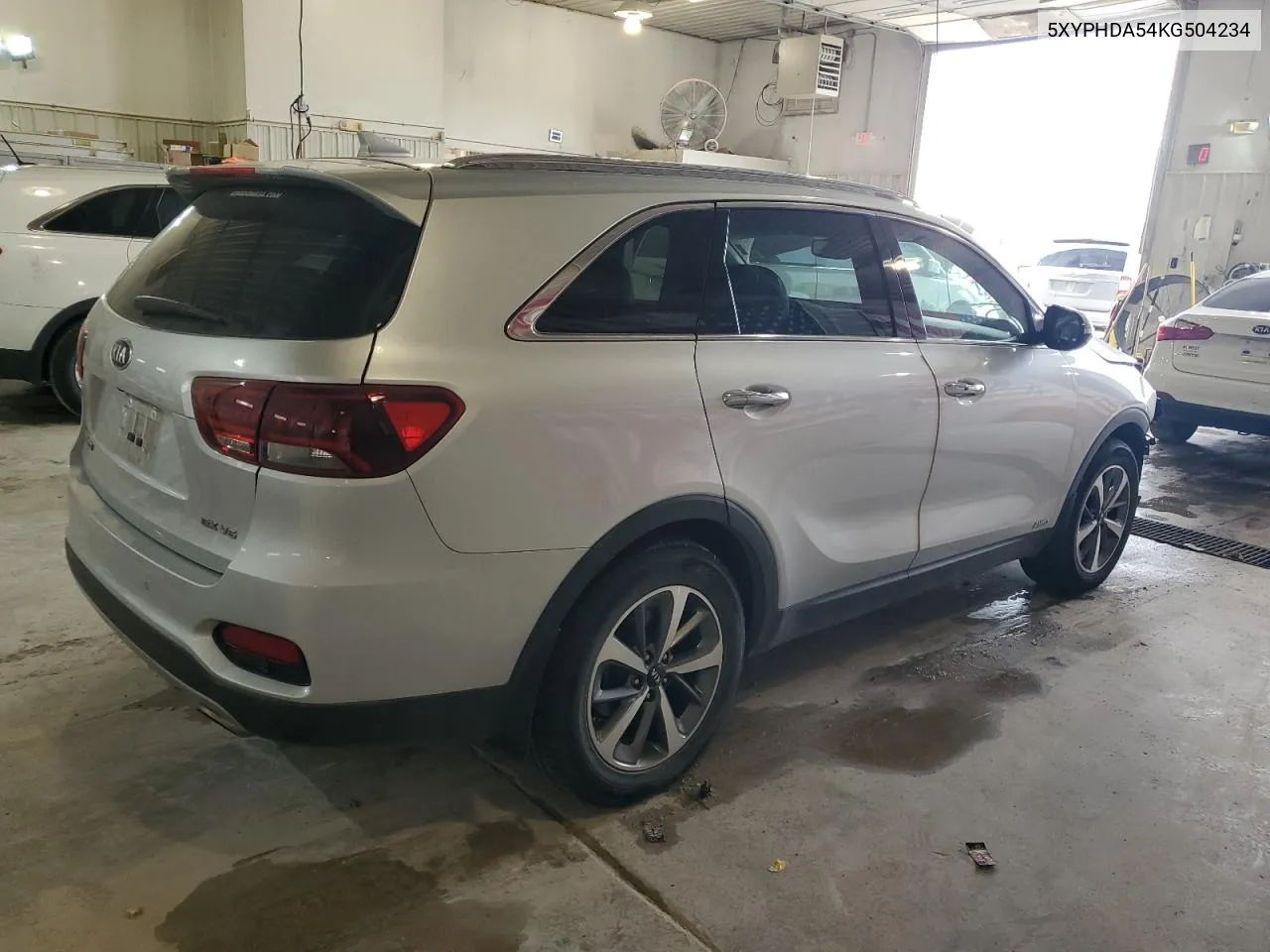 2019 Kia Sorento Ex VIN: 5XYPHDA54KG504234 Lot: 77862414