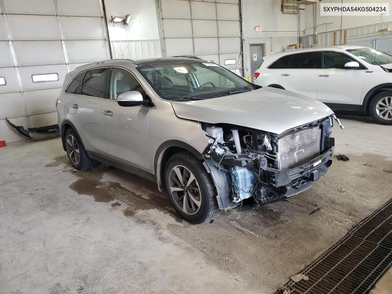 2019 Kia Sorento Ex VIN: 5XYPHDA54KG504234 Lot: 77862414