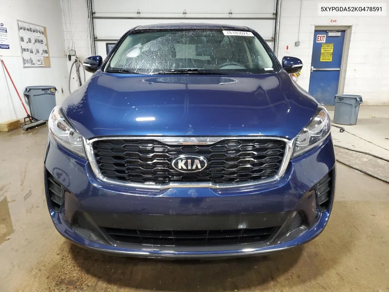 2019 Kia Sorento Lx VIN: 5XYPGDA52KG478591 Lot: 78185024