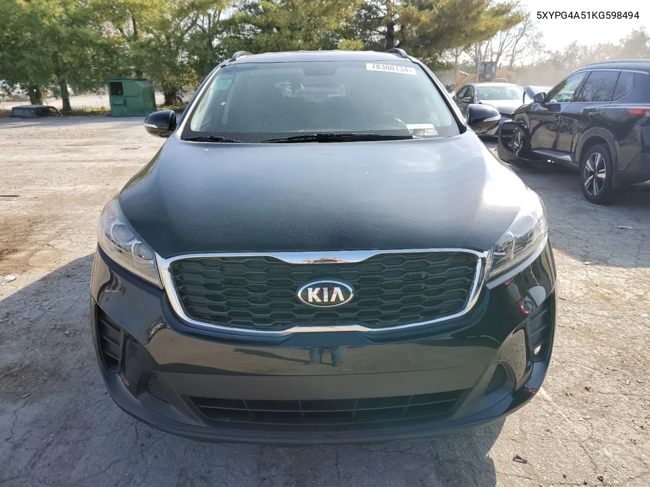 2019 Kia Sorento Lx VIN: 5XYPG4A51KG598494 Lot: 78300134