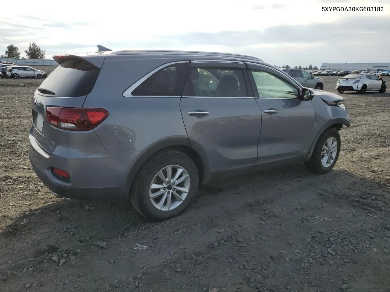 2019 Kia Sorento L VIN: 5XYPGDA30KG603182 Lot: 78432844