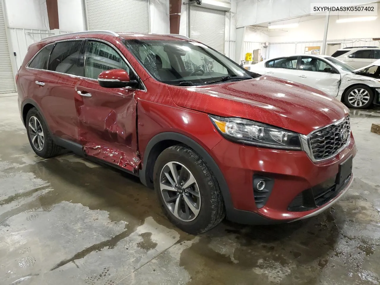 2019 Kia Sorento Ex VIN: 5XYPHDA53KG507402 Lot: 78732054