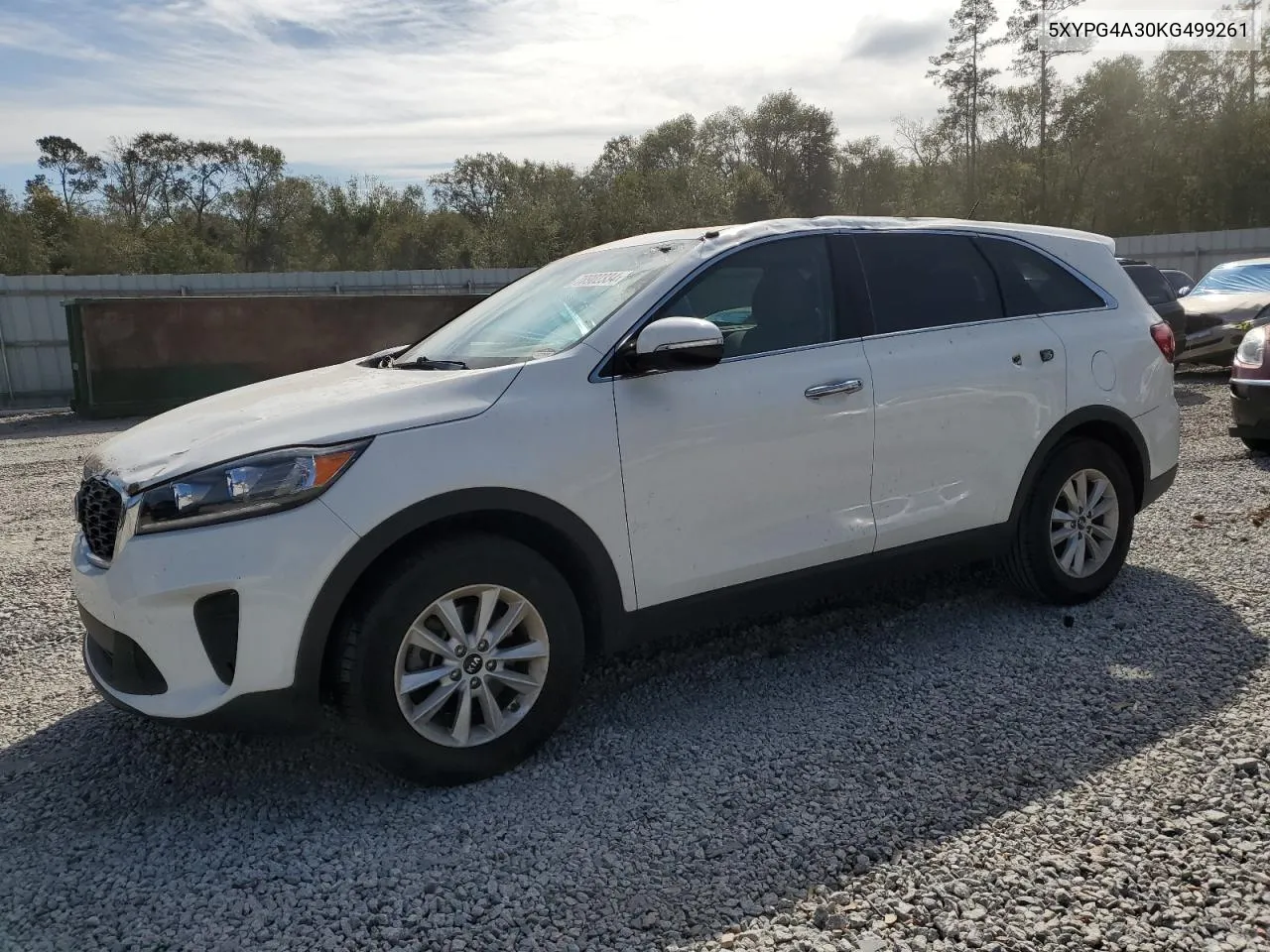 2019 Kia Sorento L VIN: 5XYPG4A30KG499261 Lot: 78902334