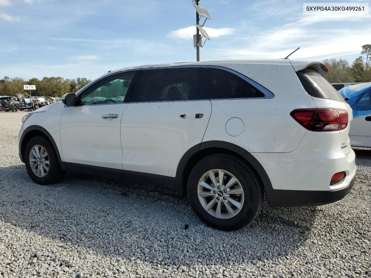 2019 Kia Sorento L VIN: 5XYPG4A30KG499261 Lot: 78902334