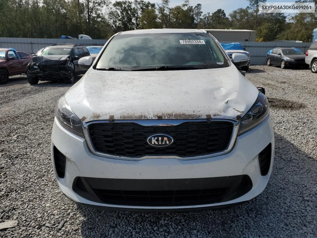 2019 Kia Sorento L VIN: 5XYPG4A30KG499261 Lot: 78902334