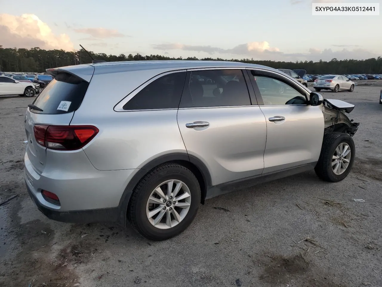 2019 Kia Sorento L VIN: 5XYPG4A33KG512441 Lot: 78993114