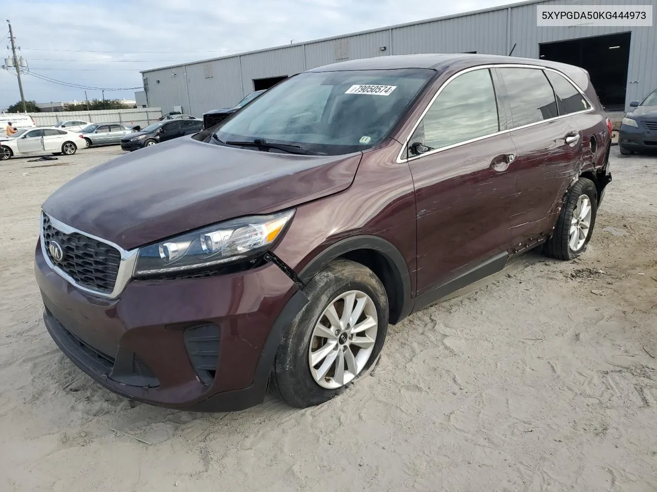 2019 Kia Sorento Lx VIN: 5XYPGDA50KG444973 Lot: 79050574