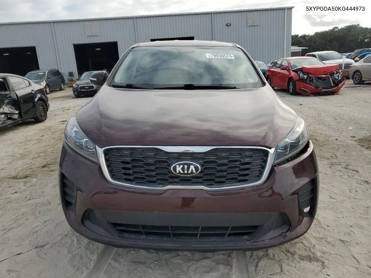 2019 Kia Sorento Lx VIN: 5XYPGDA50KG444973 Lot: 79050574