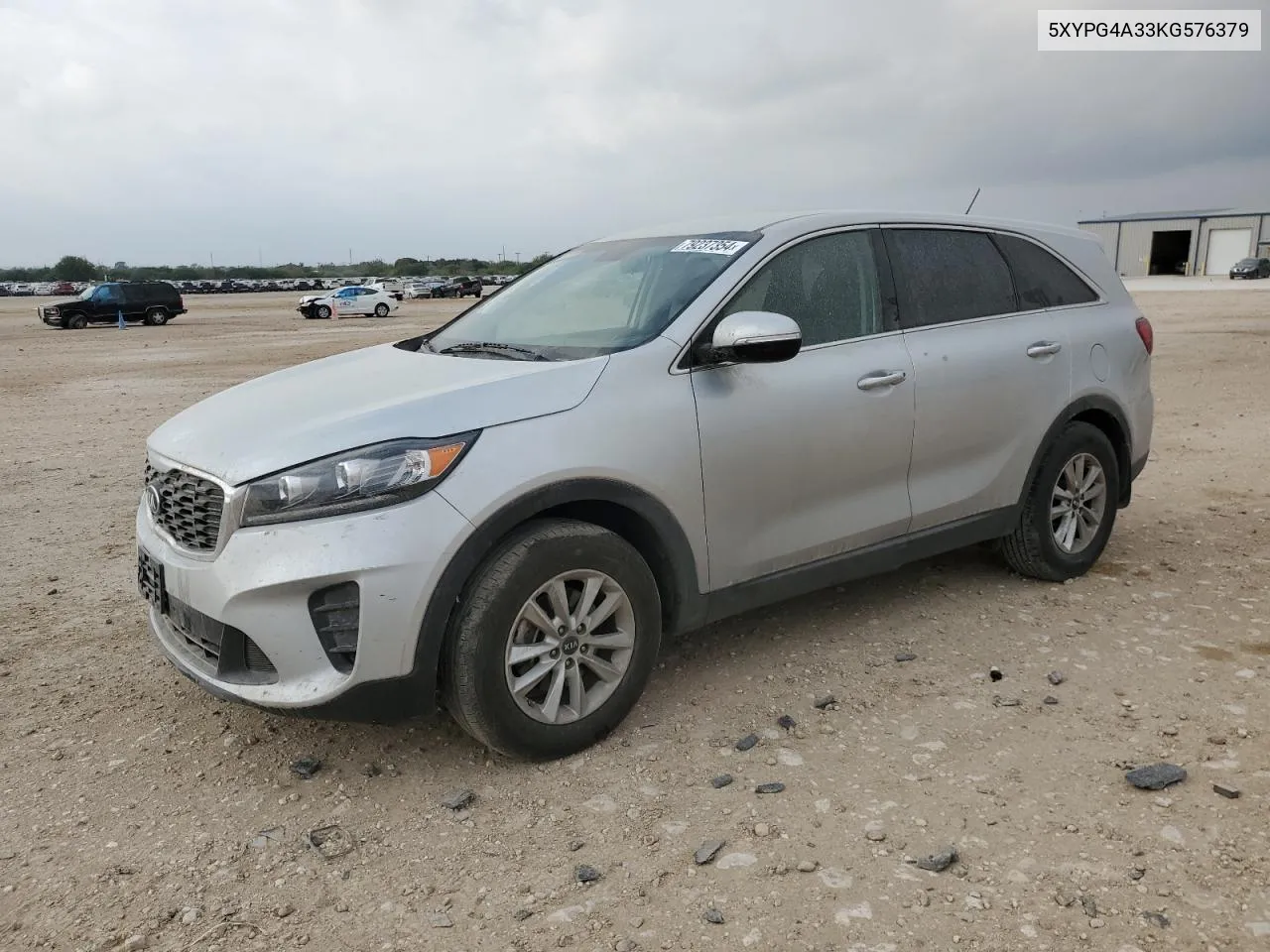 2019 Kia Sorento L VIN: 5XYPG4A33KG576379 Lot: 79237354