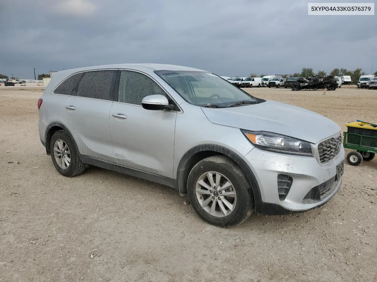 2019 Kia Sorento L VIN: 5XYPG4A33KG576379 Lot: 79237354