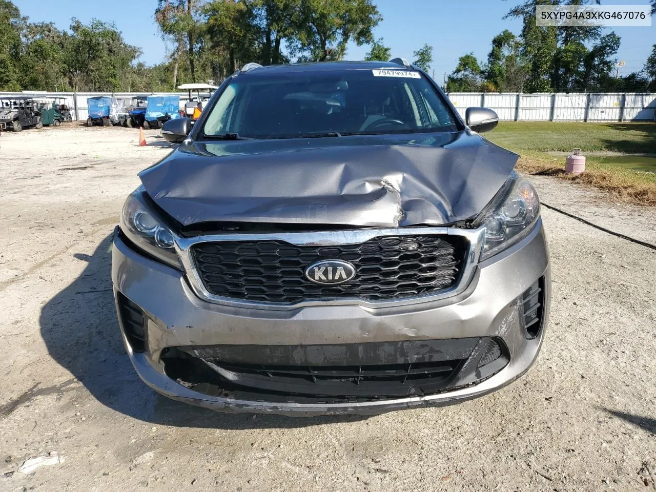 2019 Kia Sorento L VIN: 5XYPG4A3XKG467076 Lot: 79479974