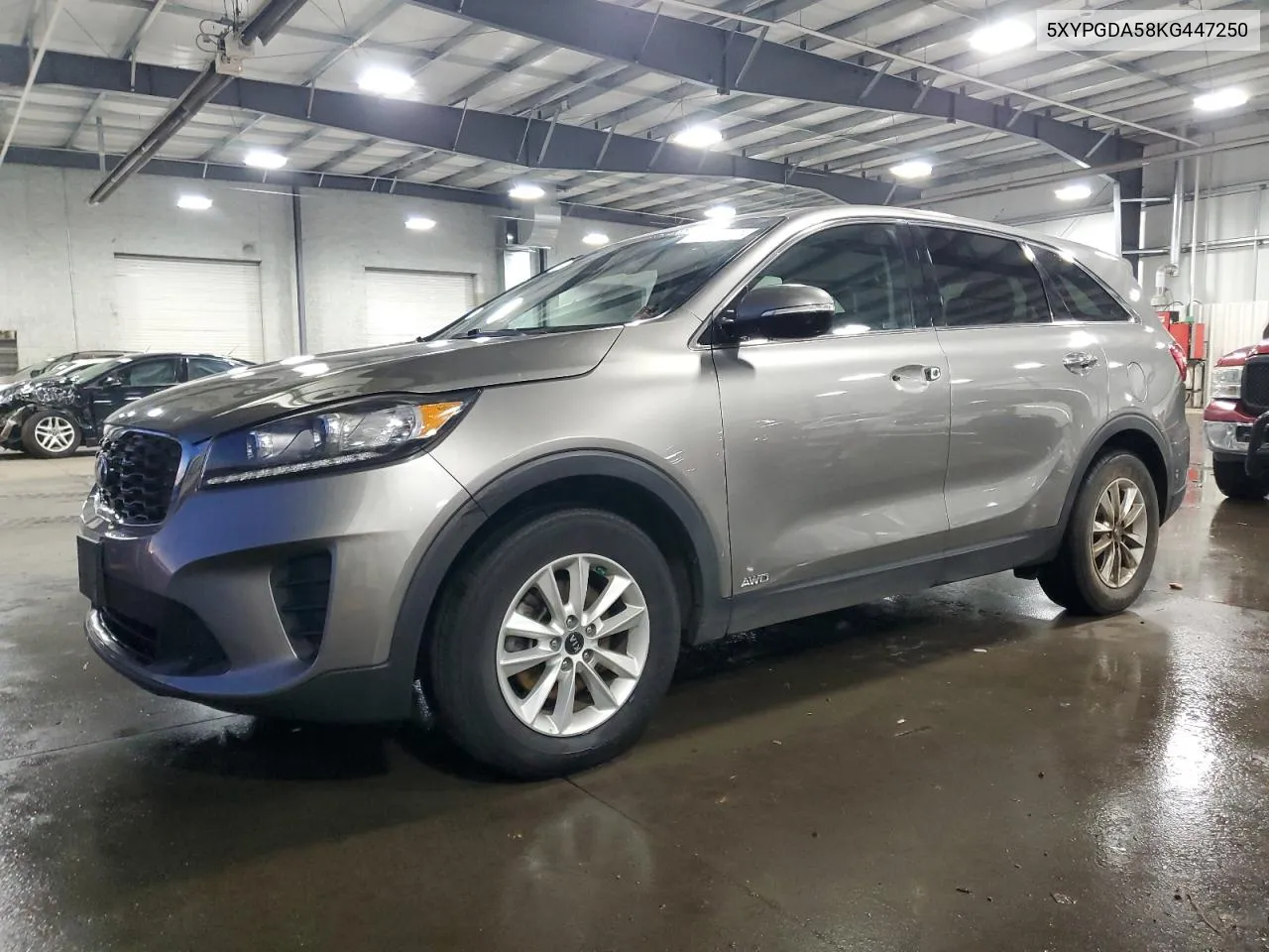 2019 Kia Sorento Lx VIN: 5XYPGDA58KG447250 Lot: 80238214