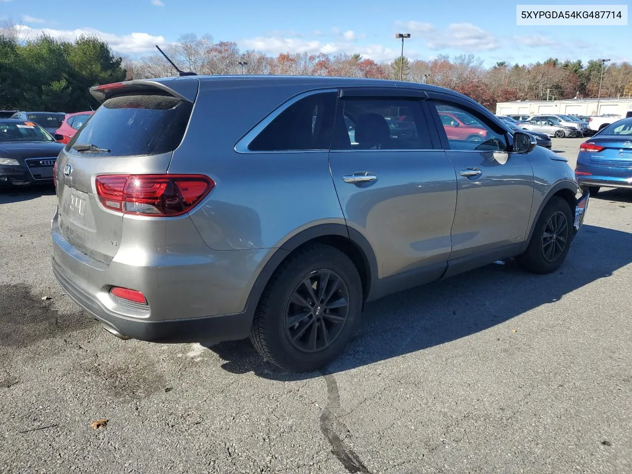 2019 Kia Sorento Lx VIN: 5XYPGDA54KG487714 Lot: 80307064