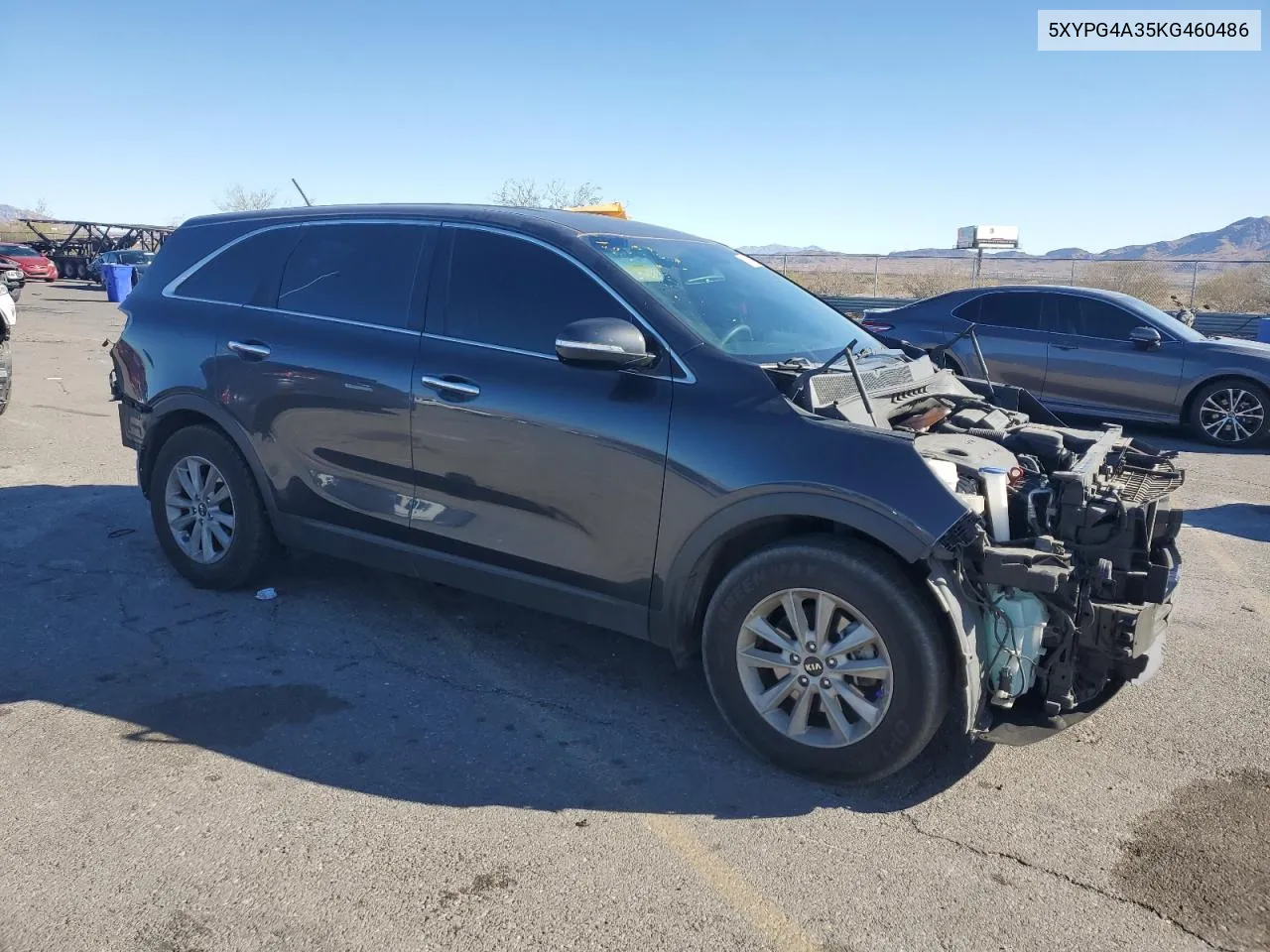 2019 Kia Sorento L VIN: 5XYPG4A35KG460486 Lot: 80459654