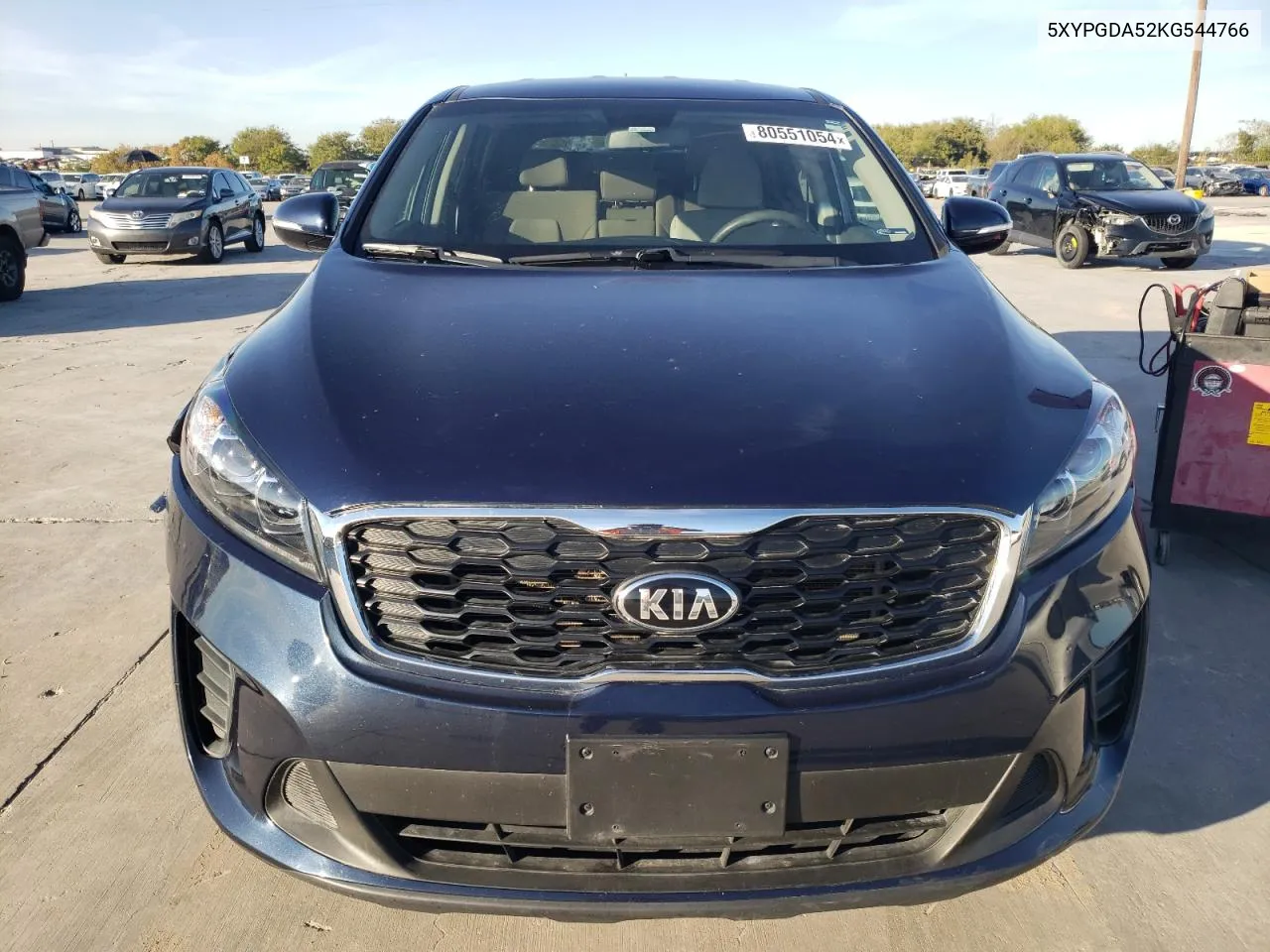 2019 Kia Sorento Lx VIN: 5XYPGDA52KG544766 Lot: 80551054