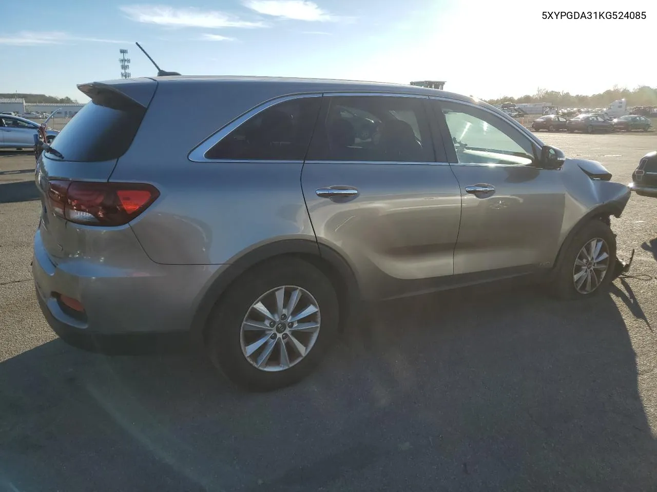 2019 Kia Sorento L VIN: 5XYPGDA31KG524085 Lot: 80792764