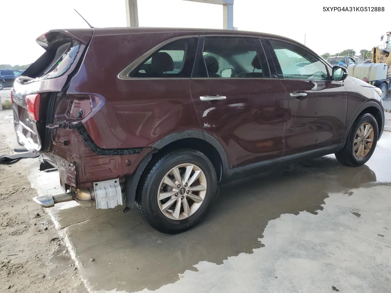 2019 Kia Sorento L VIN: 5XYPG4A31KG512888 Lot: 81105354