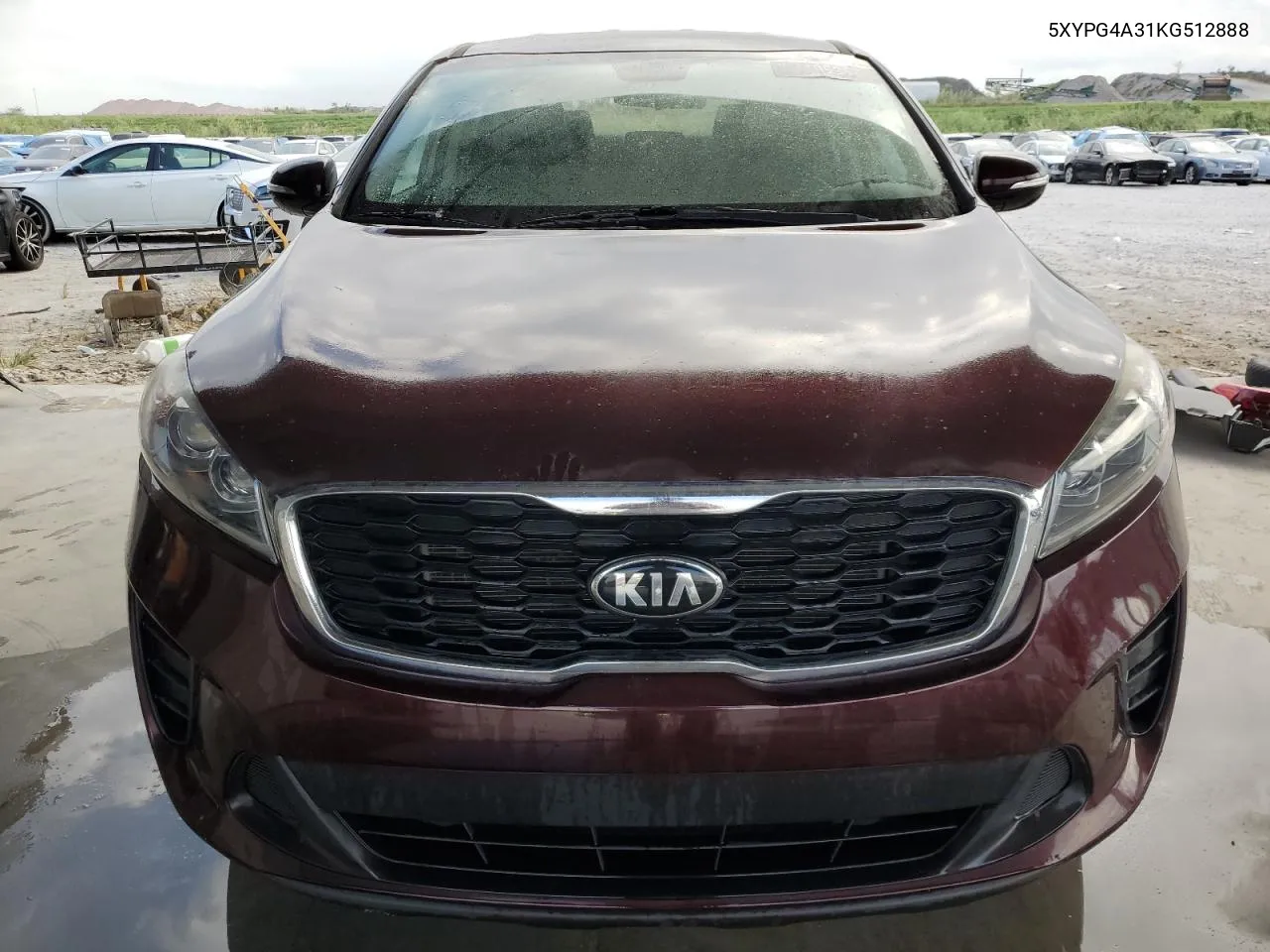 2019 Kia Sorento L VIN: 5XYPG4A31KG512888 Lot: 81105354