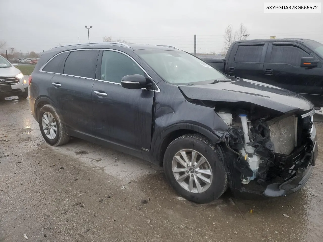 2019 Kia Sorento L VIN: 5XYPGDA37KG556572 Lot: 81482874