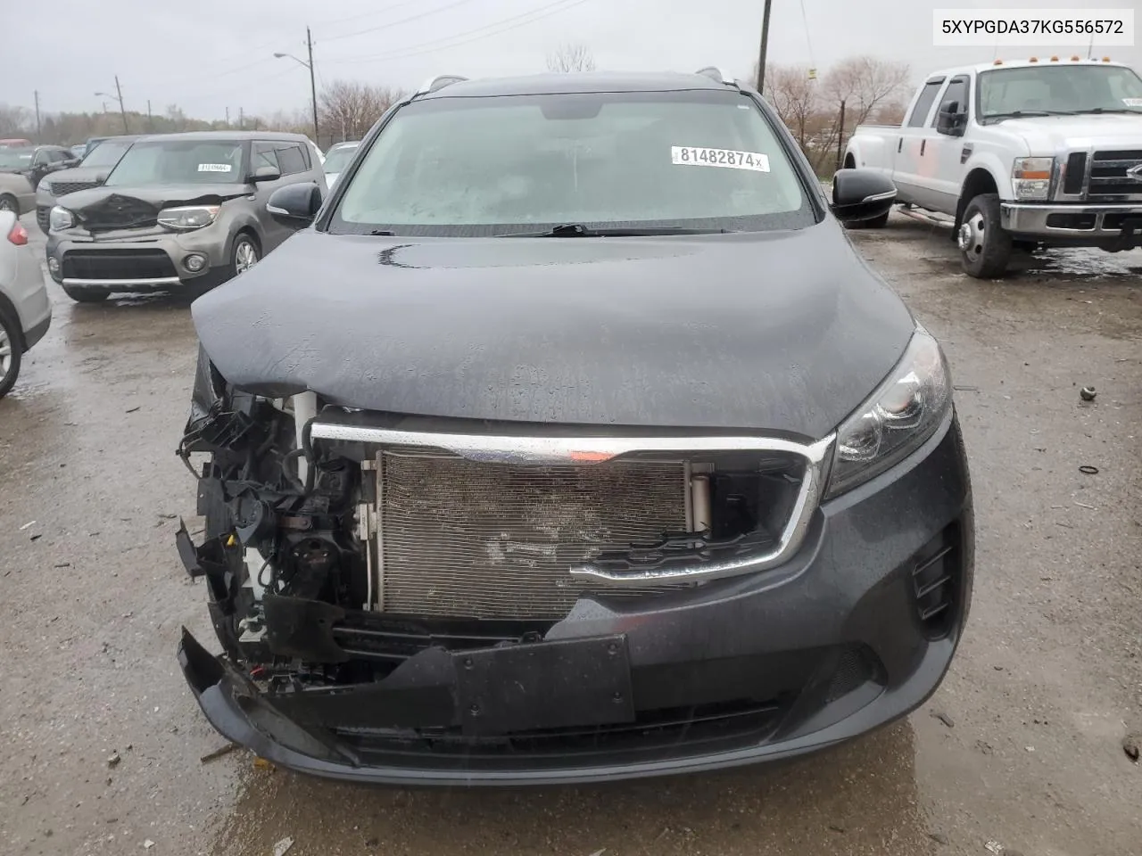 2019 Kia Sorento L VIN: 5XYPGDA37KG556572 Lot: 81482874