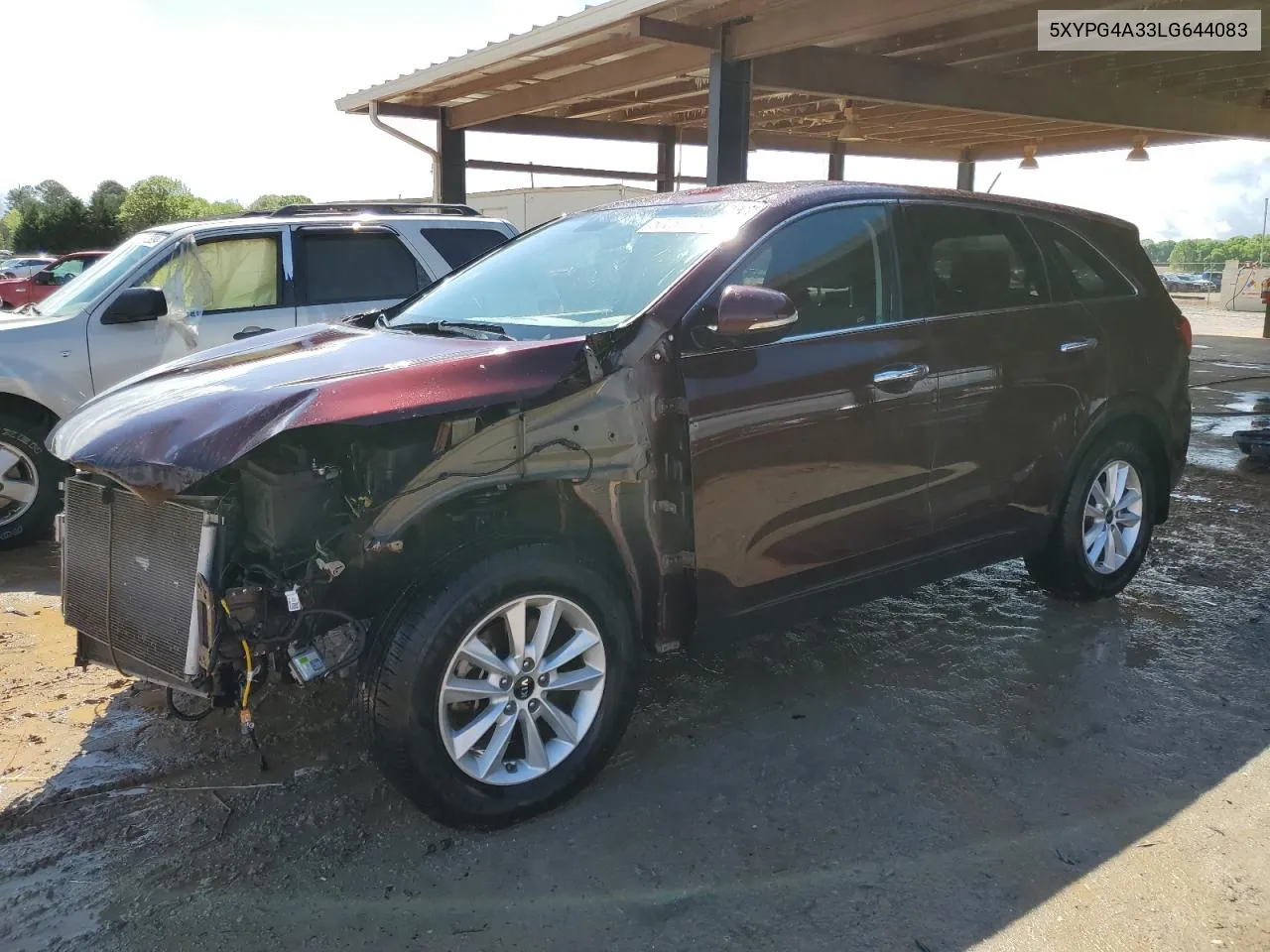 2020 Kia Sorento L VIN: 5XYPG4A33LG644083 Lot: 50085914