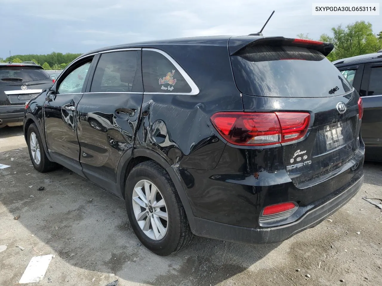 2020 Kia Sorento L VIN: 5XYPGDA30LG653114 Lot: 52004714