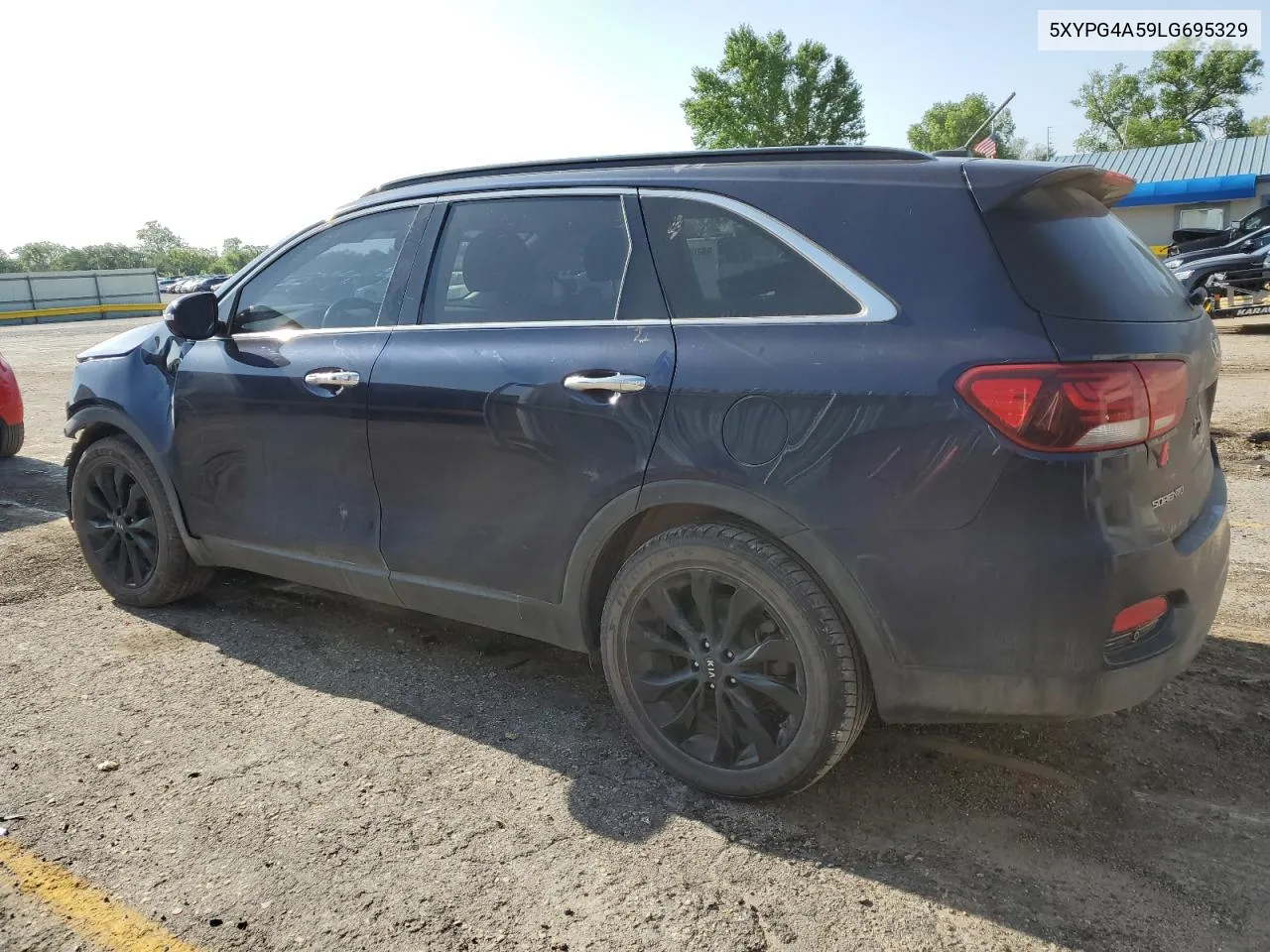 2020 Kia Sorento S VIN: 5XYPG4A59LG695329 Lot: 52577364