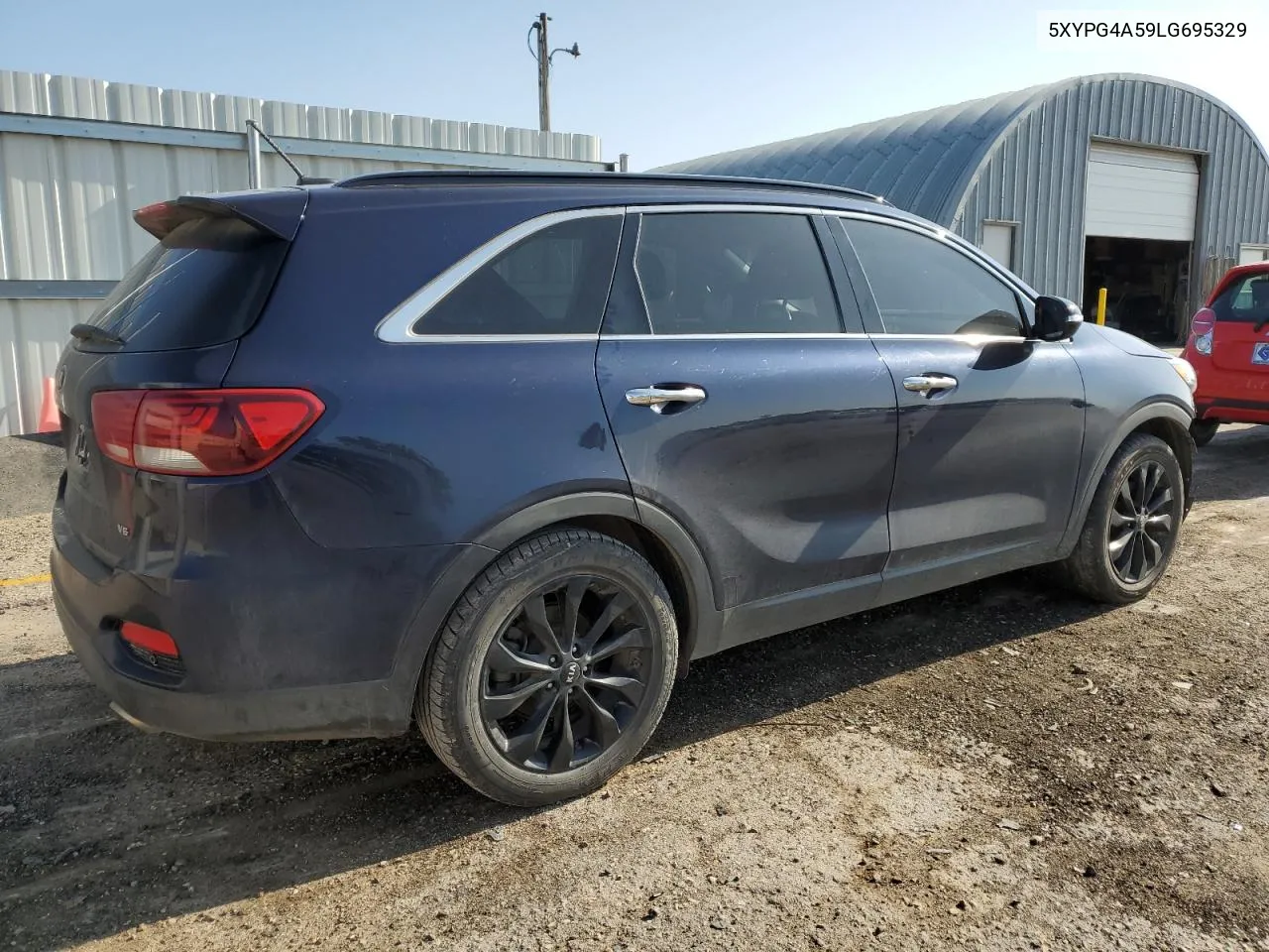 2020 Kia Sorento S VIN: 5XYPG4A59LG695329 Lot: 52577364