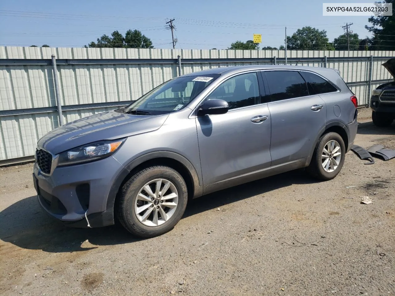 2020 Kia Sorento S VIN: 5XYPG4A52LG621203 Lot: 55372044