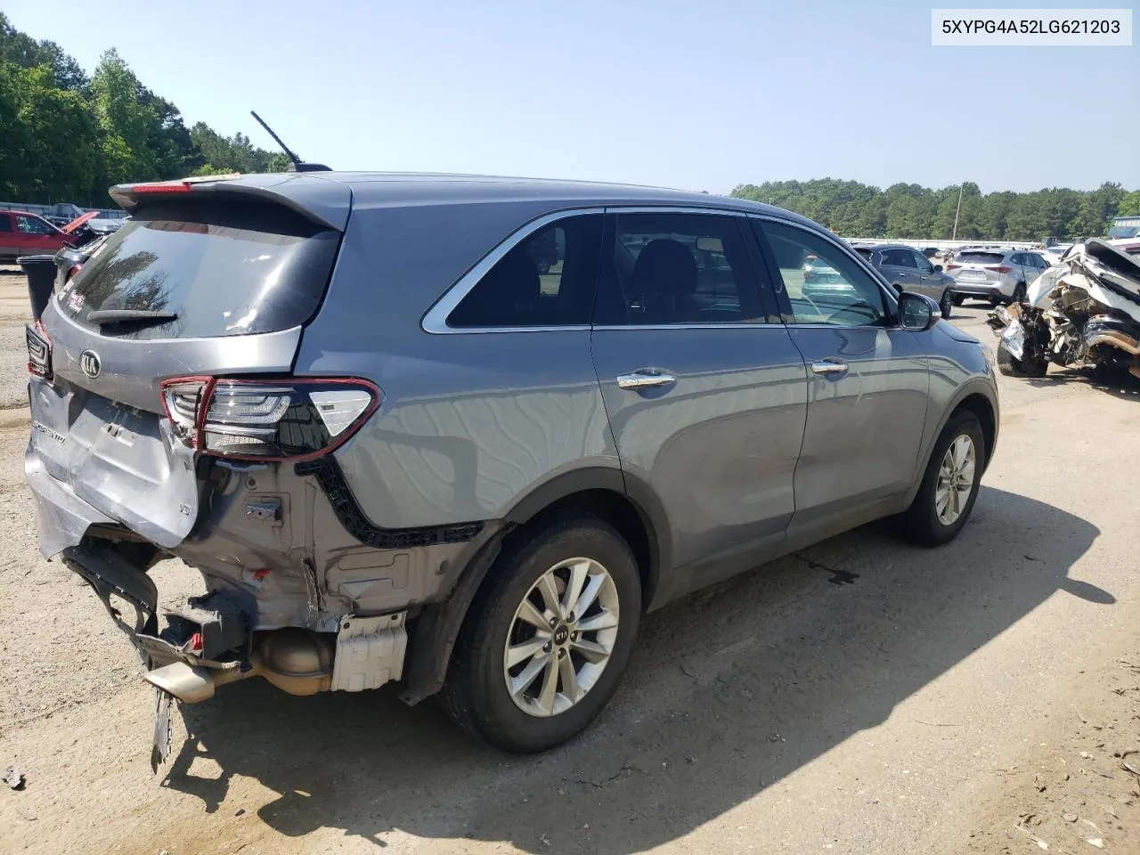 2020 Kia Sorento S VIN: 5XYPG4A52LG621203 Lot: 55372044