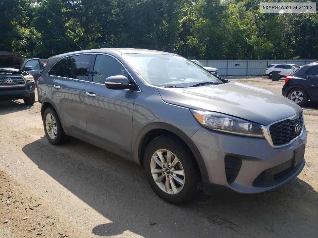 2020 Kia Sorento S VIN: 5XYPG4A52LG621203 Lot: 55372044