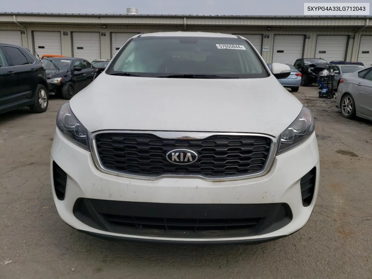 2020 Kia Sorento L VIN: 5XYPG4A33LG712043 Lot: 57655044