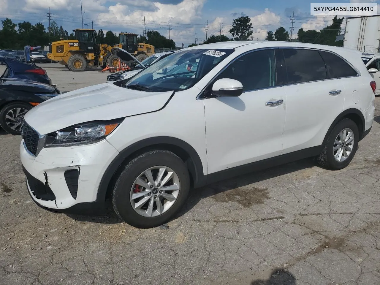 2020 Kia Sorento S VIN: 5XYPG4A55LG614410 Lot: 57705274