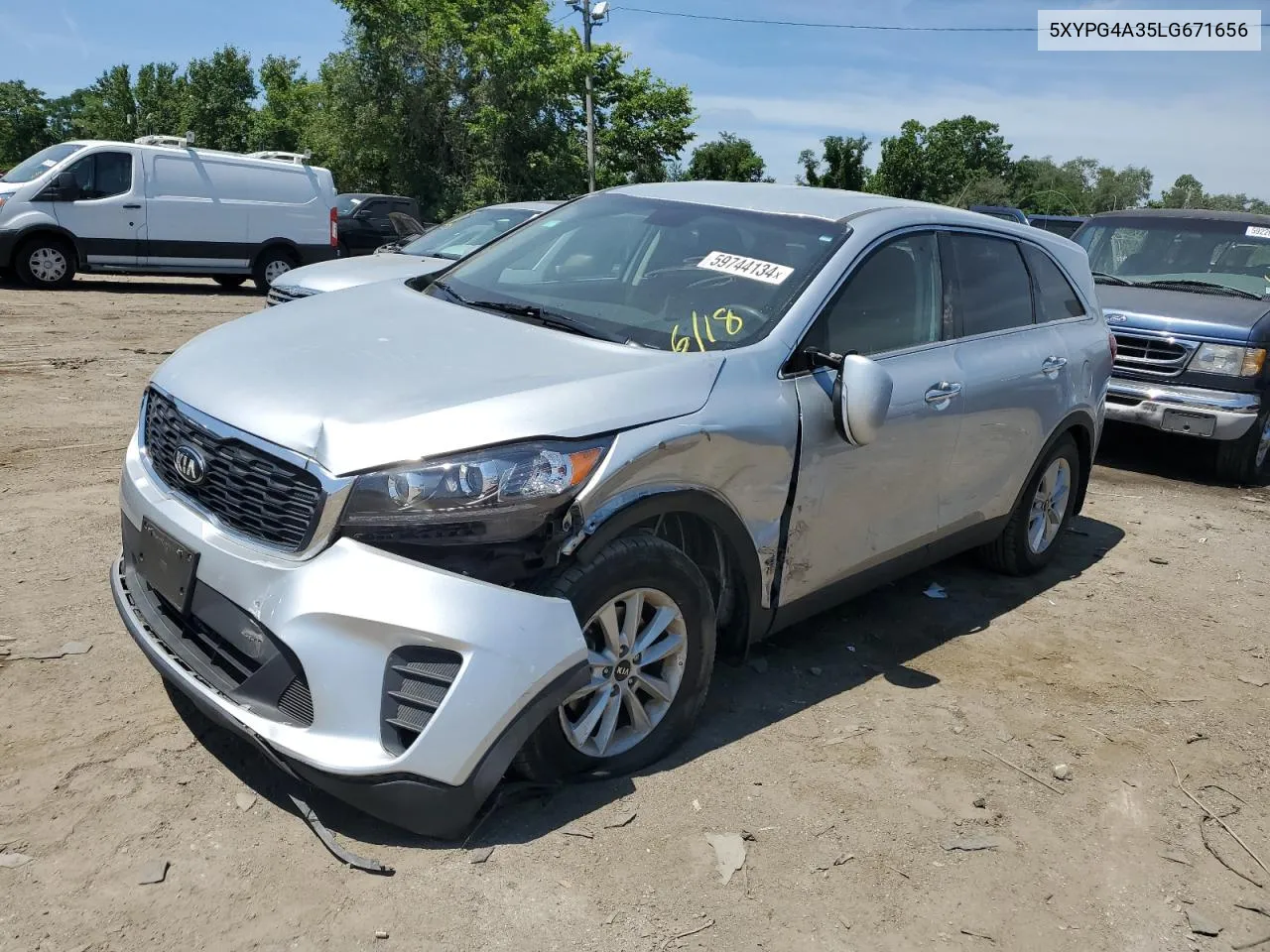 5XYPG4A35LG671656 2020 Kia Sorento L