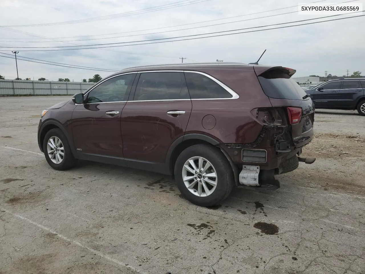 5XYPGDA33LG685569 2020 Kia Sorento L