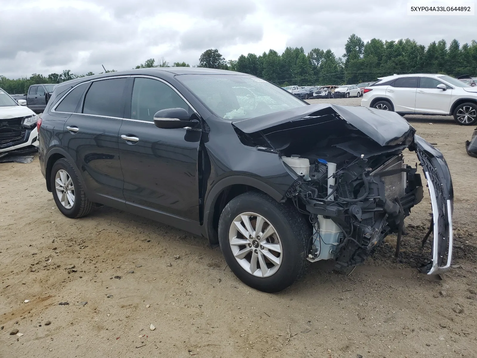 2020 Kia Sorento L VIN: 5XYPG4A33LG644892 Lot: 61542084