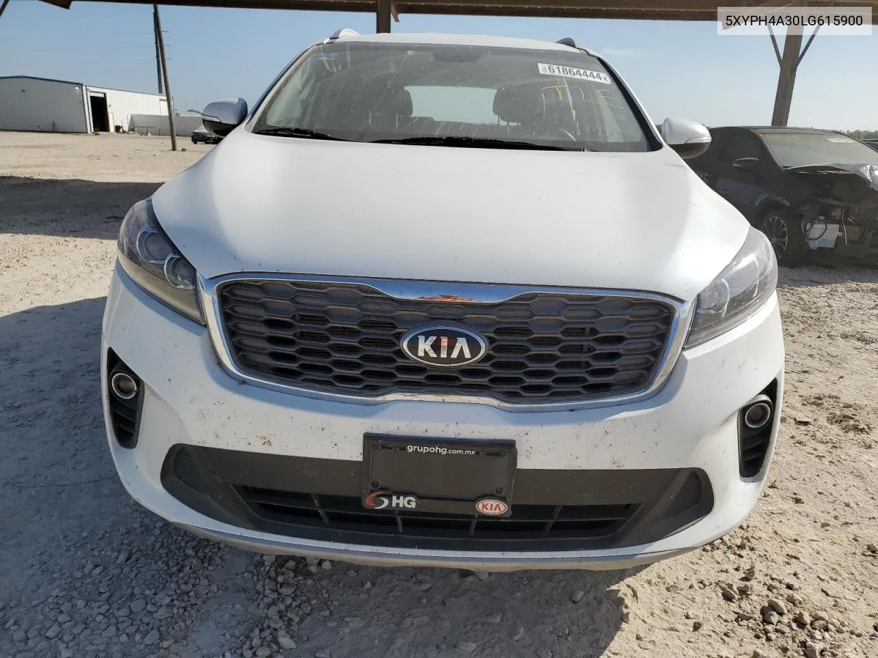 2020 Kia Sorento Ex VIN: 5XYPH4A30LG615900 Lot: 61864444