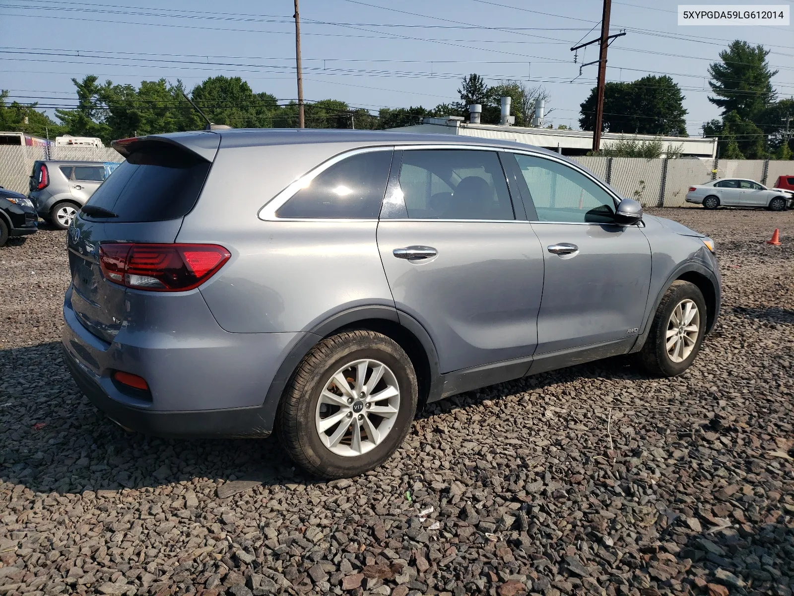 2020 Kia Sorento S VIN: 5XYPGDA59LG612014 Lot: 62432064