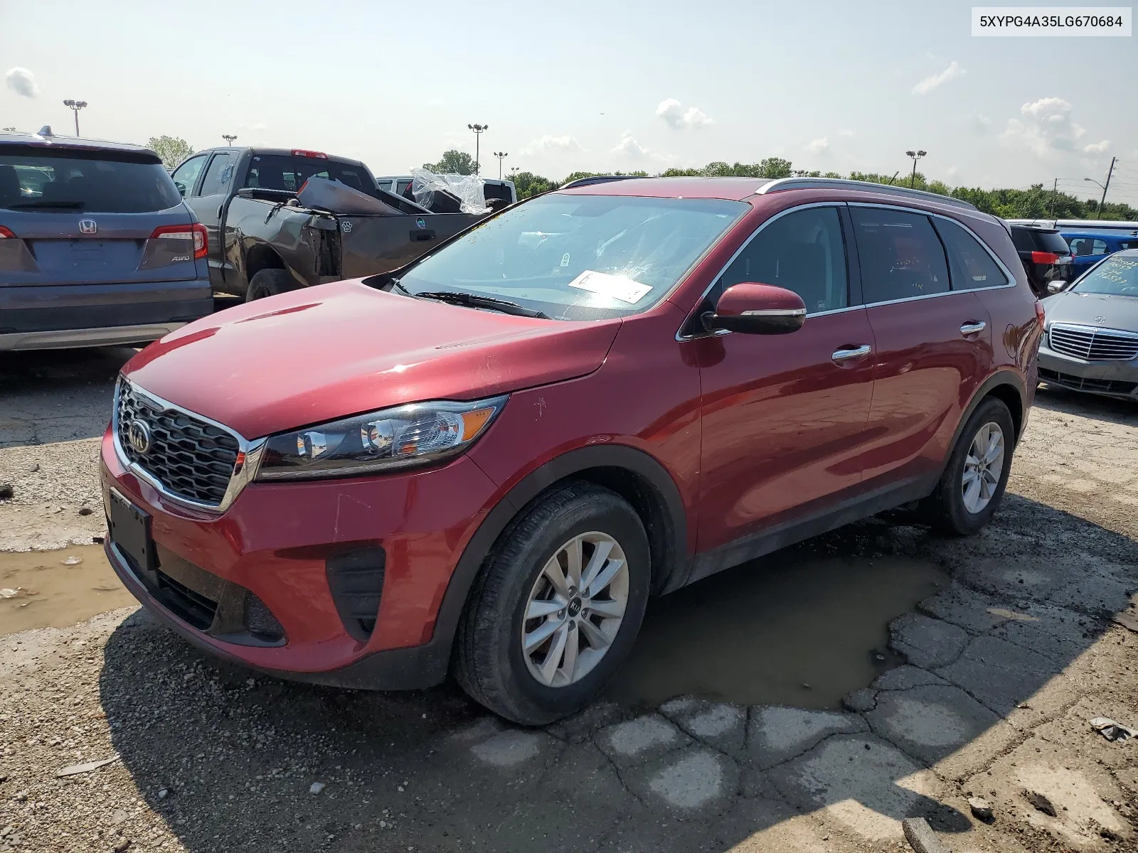 5XYPG4A35LG670684 2020 Kia Sorento L