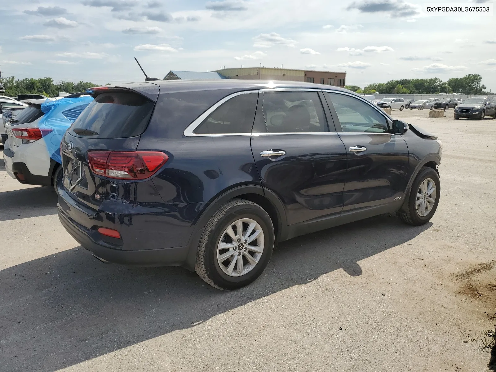 2020 Kia Sorento L VIN: 5XYPGDA30LG675503 Lot: 63731184